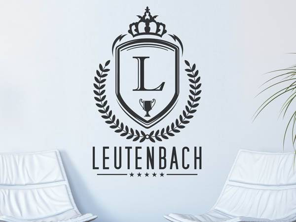 Wandtattoo Leutenbach Wappen