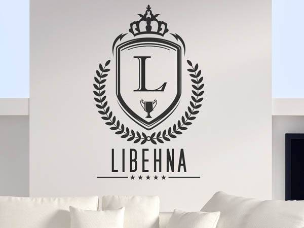 Wandtattoo Libehna Wappen