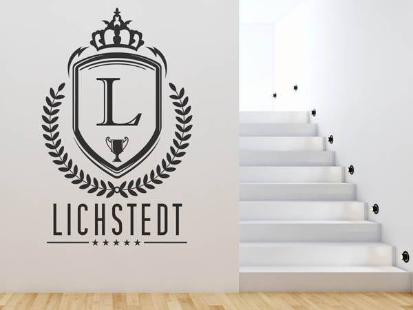 Wandtattoo Lichstedt Wappen