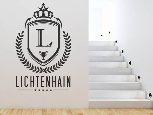 Wandtattoo Lichtenhain Wappen