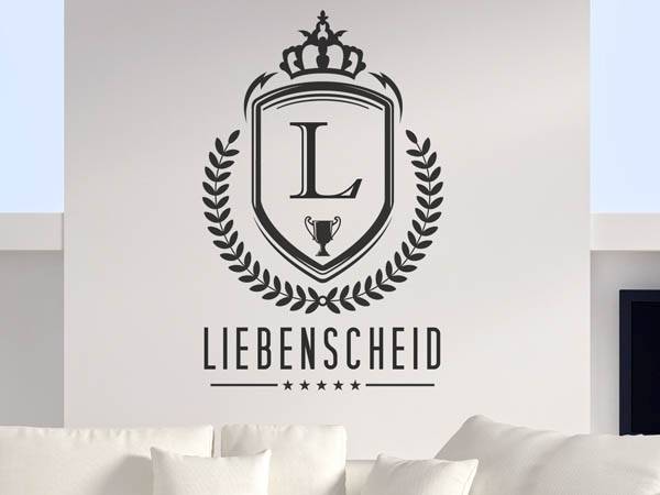 Wandtattoo Liebenscheid Wappen