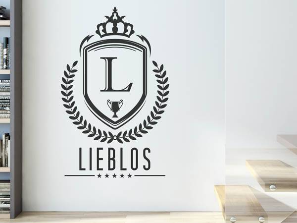 Wandtattoo Lieblos Wappen