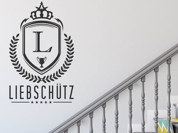 Wandtattoo Liebschütz Wappen
