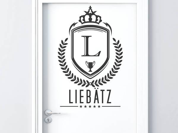 Wandtattoo Liebätz Wappen
