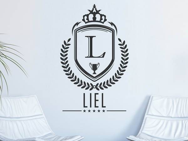 Wandtattoo Liel Wappen