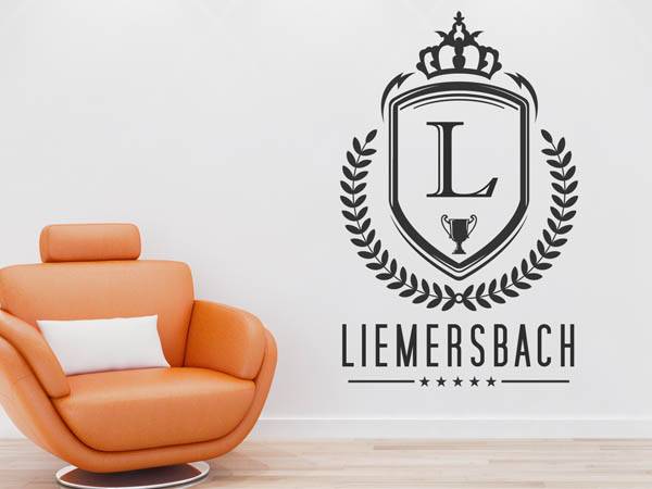Wandtattoo Liemersbach Wappen