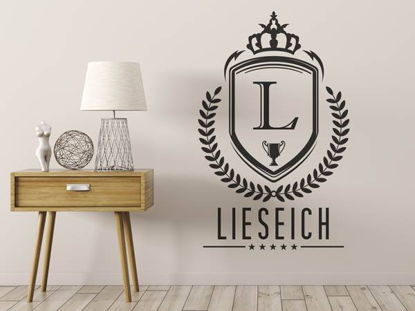 Wandtattoo Lieseich Wappen