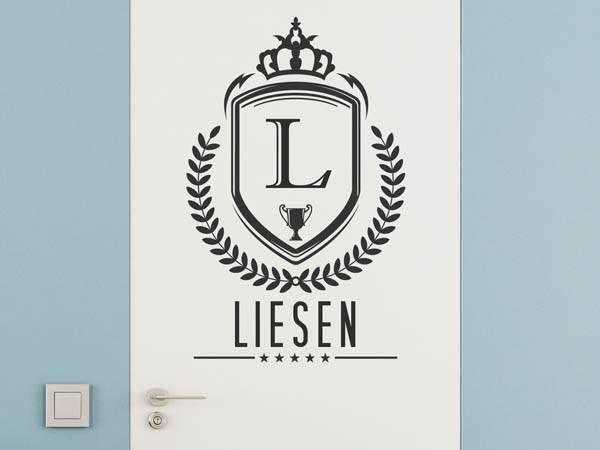 Wandtattoo Liesen Wappen