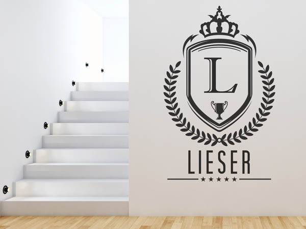 Wandtattoo Lieser Wappen