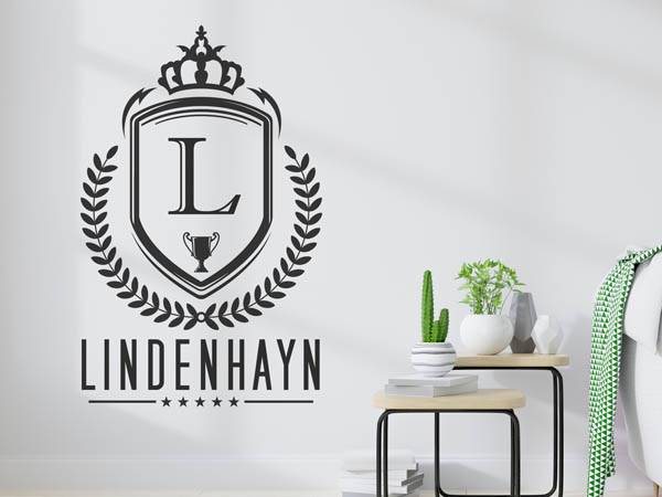 Wandtattoo Lindenhayn Wappen