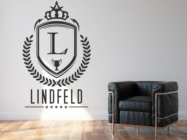 Wandtattoo Lindfeld Wappen
