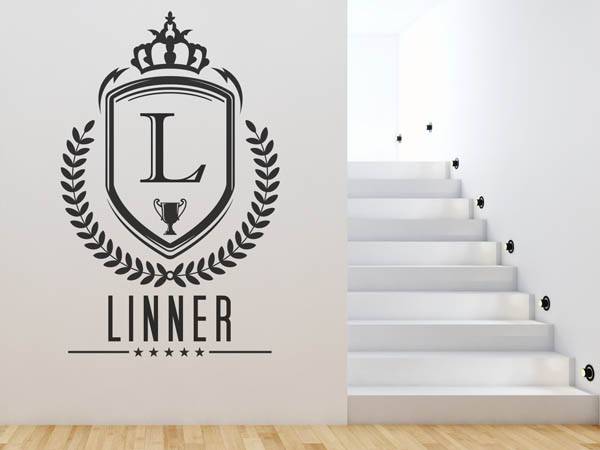 Wandtattoo Linner Wappen