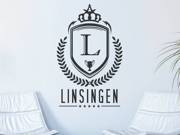Wandtattoo Linsingen Wappen