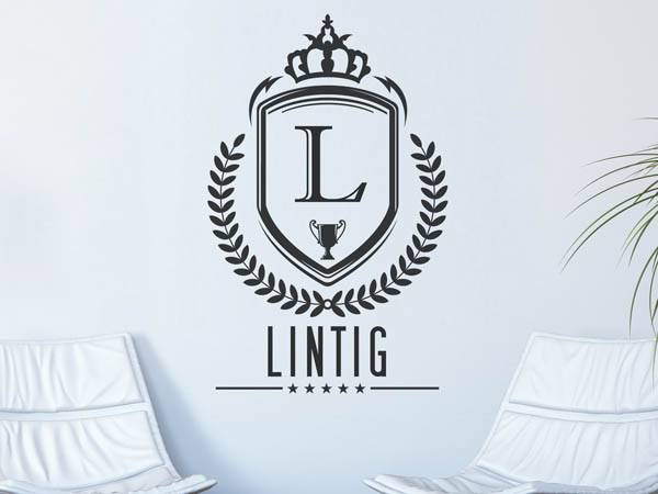 Wandtattoo Lintig Wappen