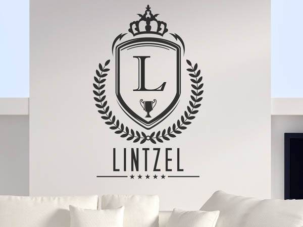 Wandtattoo Lintzel Wappen