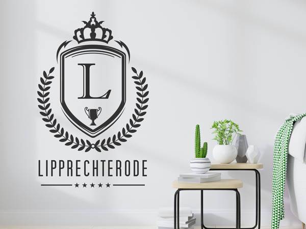 Wandtattoo Lipprechterode Wappen