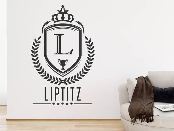 Wandtattoo Liptitz Wappen