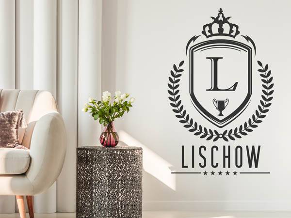 Wandtattoo Lischow Wappen