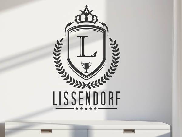 Wandtattoo Lissendorf Wappen