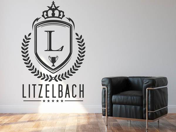 Wandtattoo Litzelbach Wappen