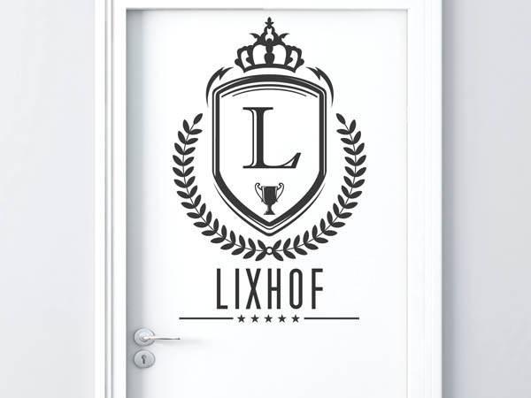 Wandtattoo Lixhof Wappen