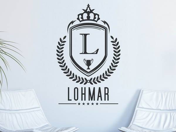 Wandtattoo Lohmar Wappen