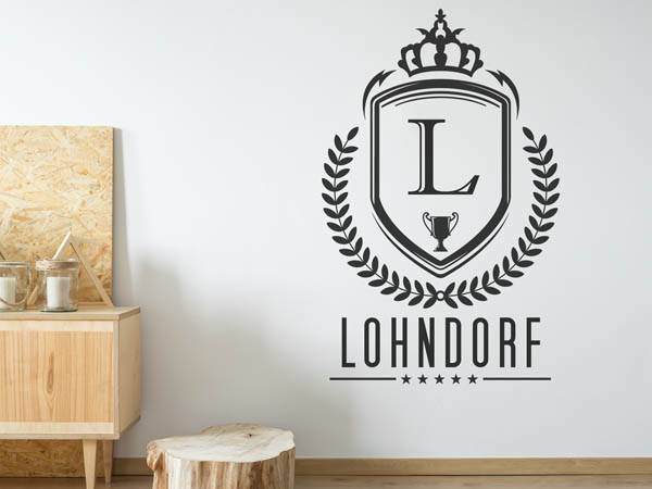 Wandtattoo Lohndorf Wappen