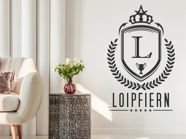 Wandtattoo Loipfiern Wappen