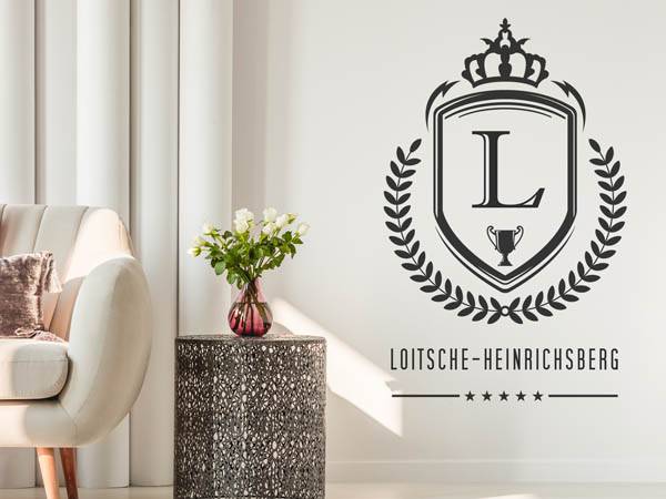 Wandtattoo Loitsche-Heinrichsberg Wappen