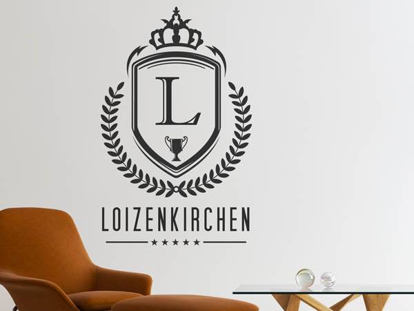 Wandtattoo Loizenkirchen Wappen