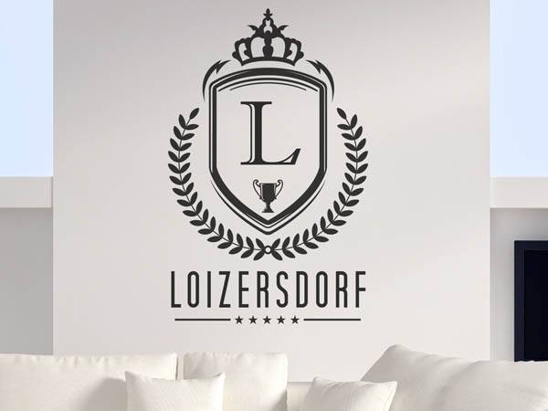 Wandtattoo Loizersdorf Wappen