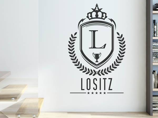 Wandtattoo Lositz Wappen