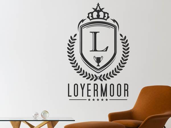 Wandtattoo Loyermoor Wappen