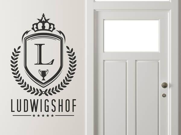 Wandtattoo Ludwigshof Wappen