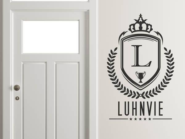 Wandtattoo Luhnvie Wappen
