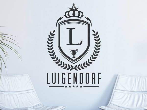Wandtattoo Luigendorf Wappen