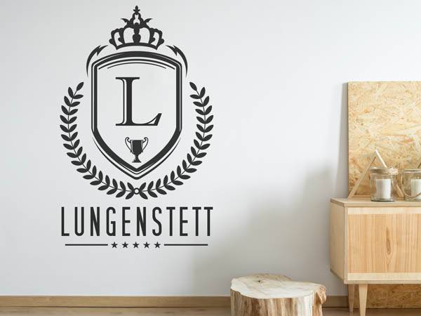 Wandtattoo Lungenstett Wappen