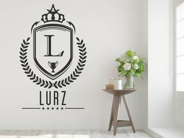 Wandtattoo Lurz Wappen