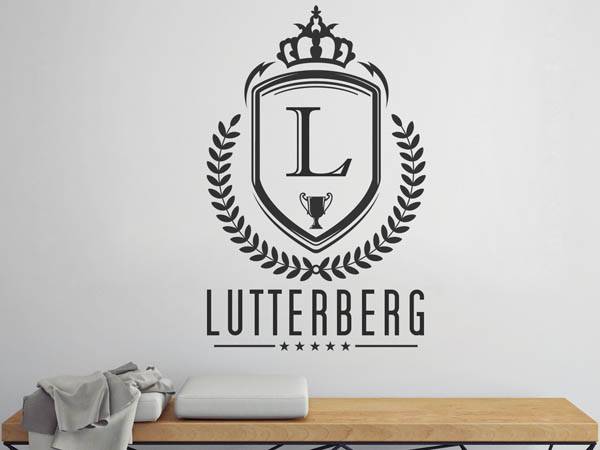 Wandtattoo Lutterberg Wappen