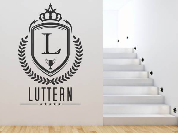 Wandtattoo Luttern Wappen