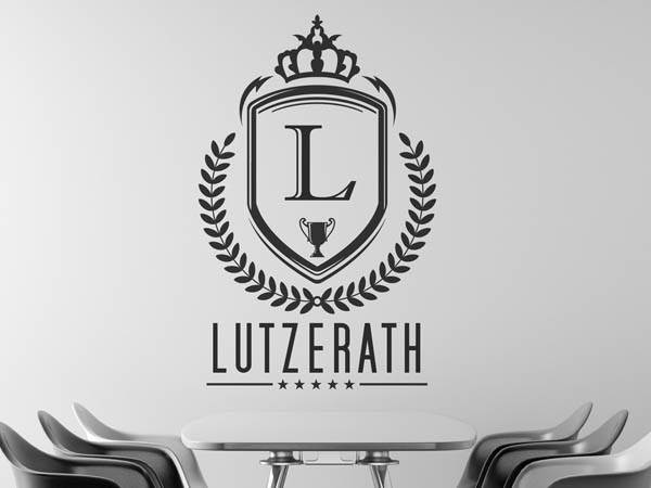 Wandtattoo Lutzerath Wappen