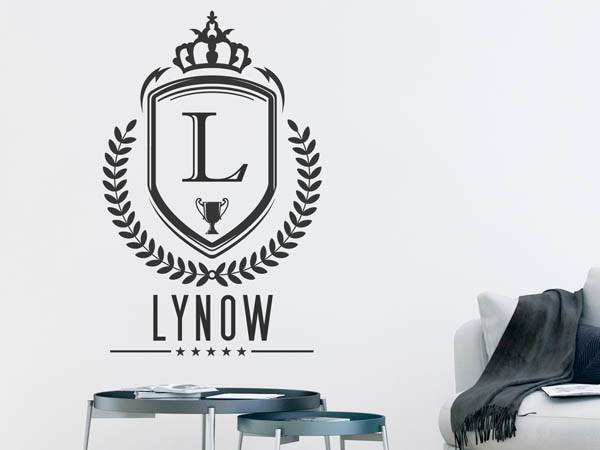 Wandtattoo Lynow Wappen