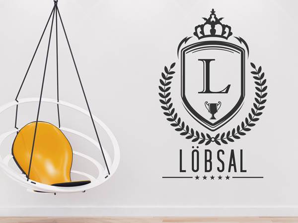 Wandtattoo Löbsal Wappen
