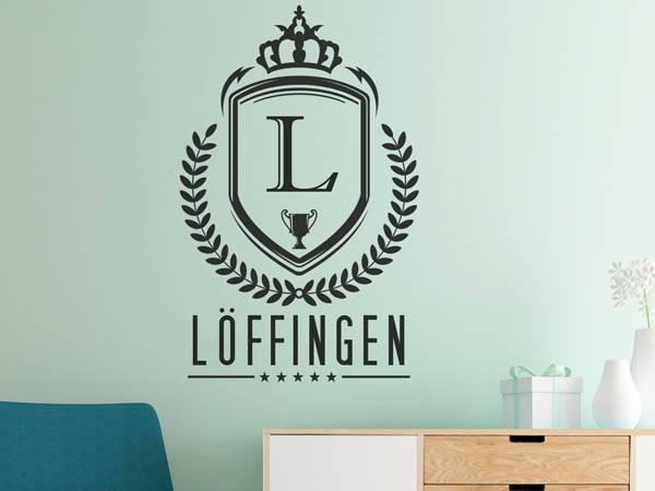 Wandtattoo Löffingen Wappen