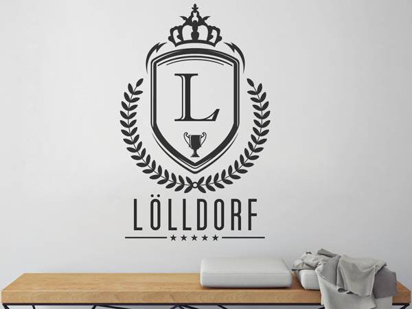 Wandtattoo Lölldorf Wappen