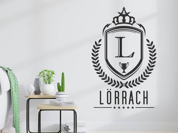 Wandtattoo Lörrach Wappen