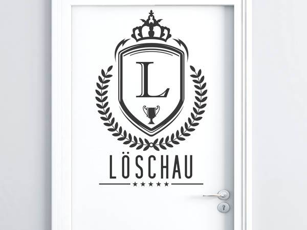 Wandtattoo Löschau Wappen