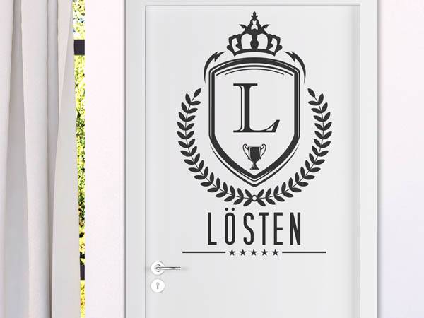 Wandtattoo Lösten Wappen