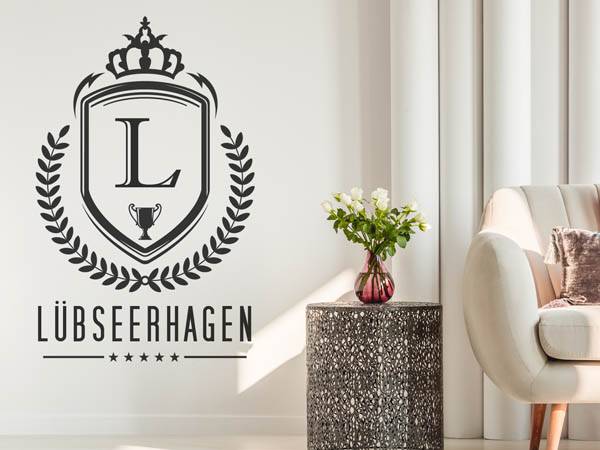 Wandtattoo Lübseerhagen Wappen