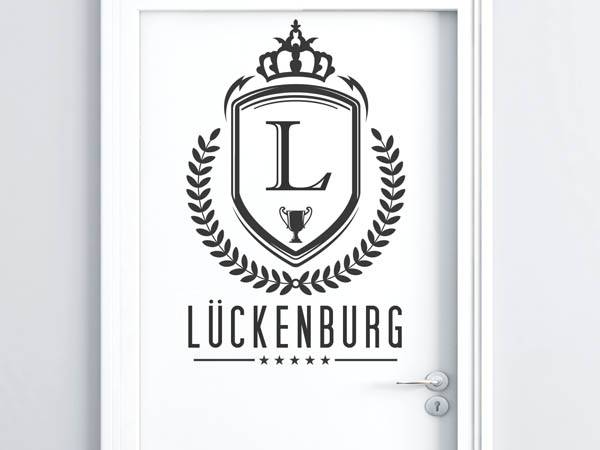 Wandtattoo Lückenburg Wappen